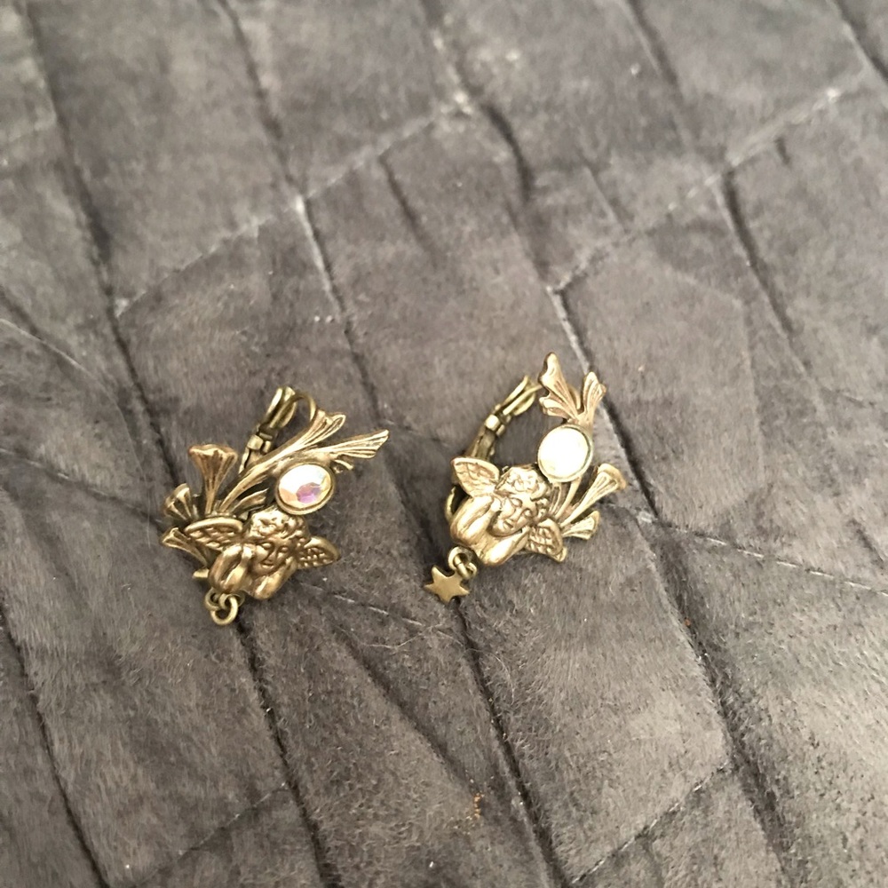 Angel earrings